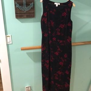 Black sleek sundress